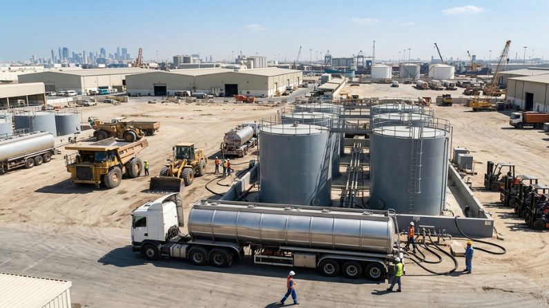 bulk fuel delivery services in dubai